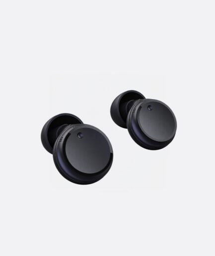 Tapones auditivos ajustables de color negro