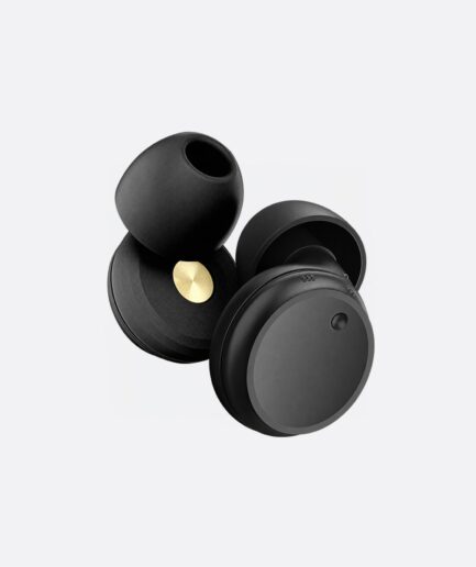 Tapones auditivos ajustables de 3 niveles color negro
