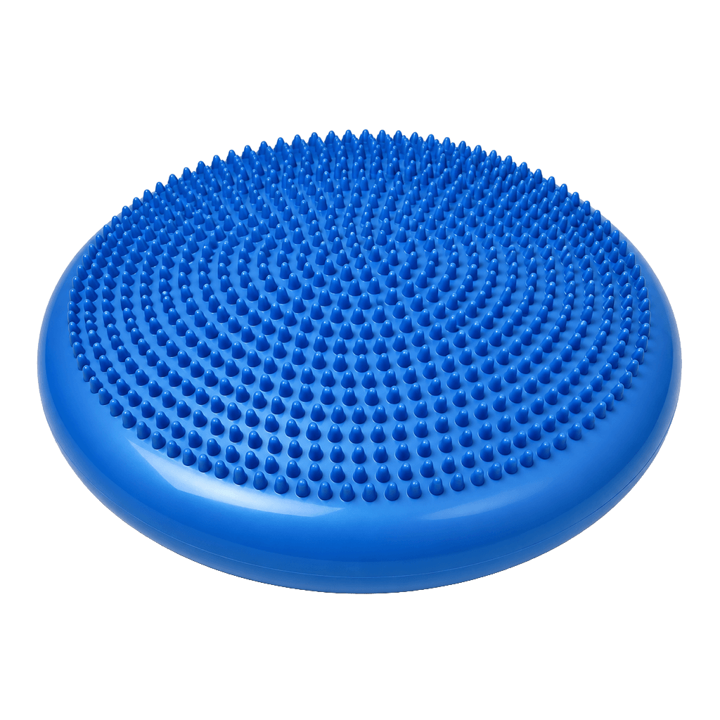 Cojín sensorial propioceptivo azul de 33 cm