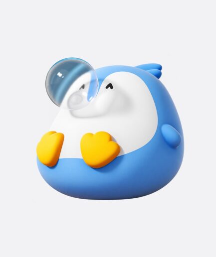 Squishy pinguino juguete antiestress